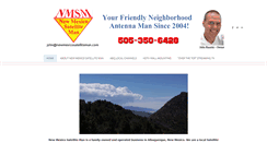 Desktop Screenshot of newmexicosatelliteman.com